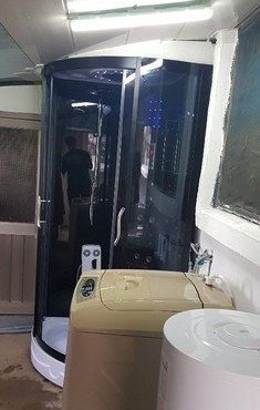 전북 전원주택 ALJ-002 샤워부스 설치 완료 